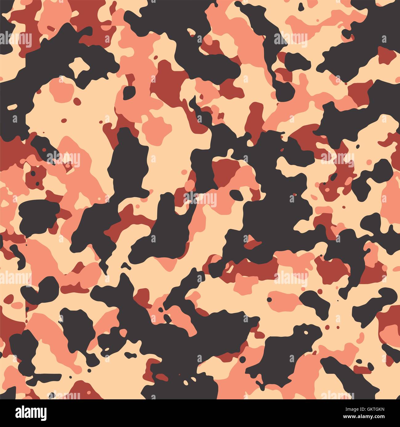 Seamless red black camo texture Imágenes vectoriales de stock - Alamy