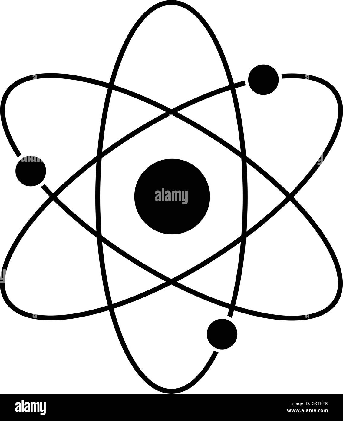 átomo Ilustración del Vector