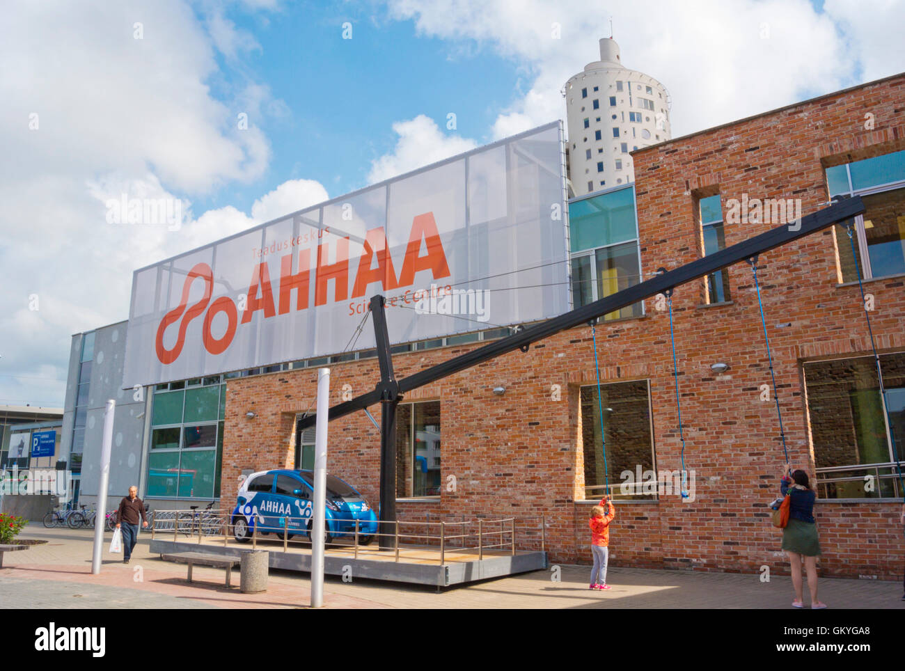 AHHAA teaduskeskus, science center, Tartu, Estonia, los países del Báltico, Europa Foto de stock