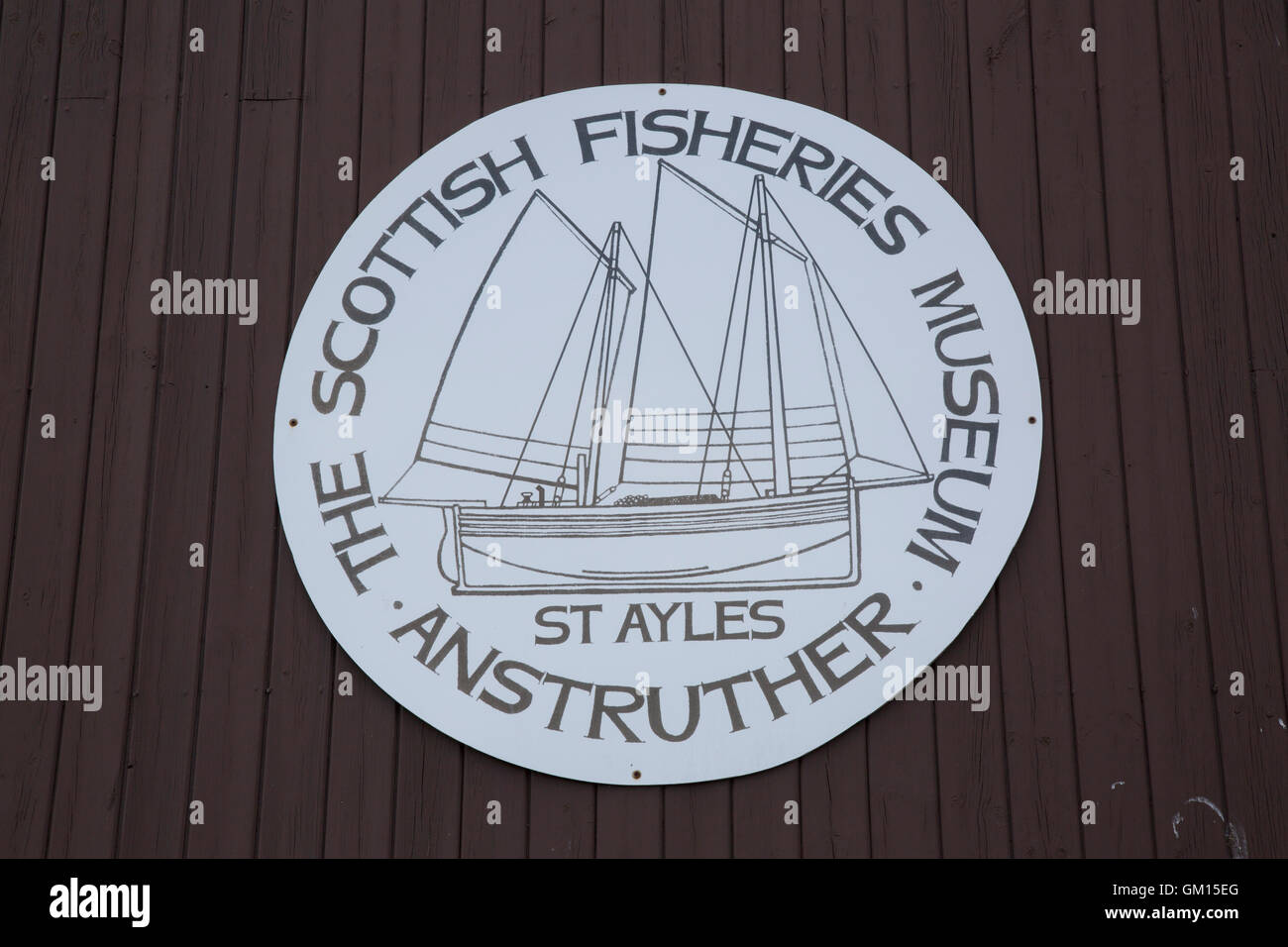 Museo de Pesca escocés, Anstruther, Fife, Escocia, Reino Unido Foto de stock