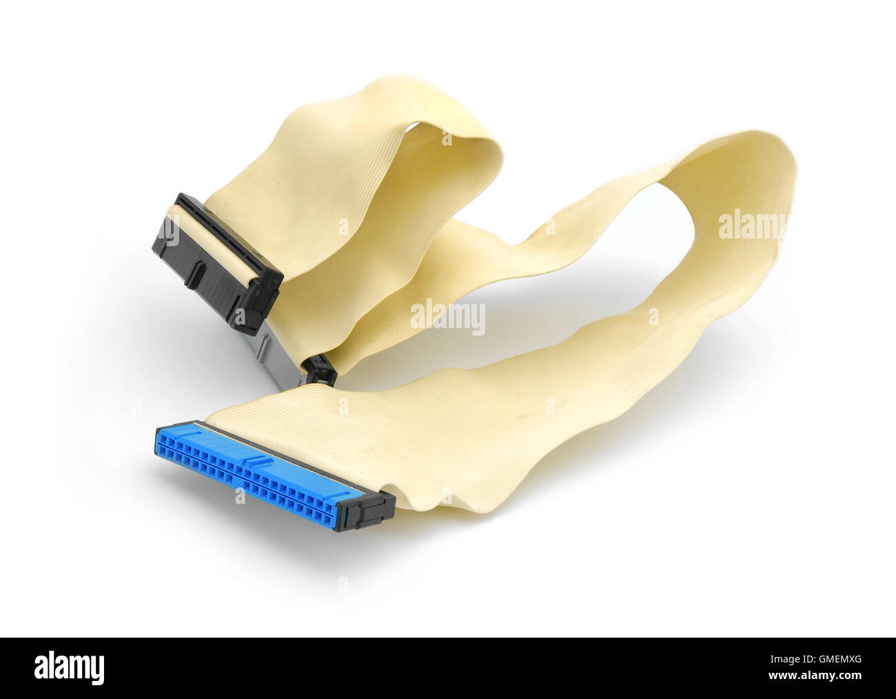 Cable de conexión de disco duro PATA IDE Fotografía de stock - Alamy