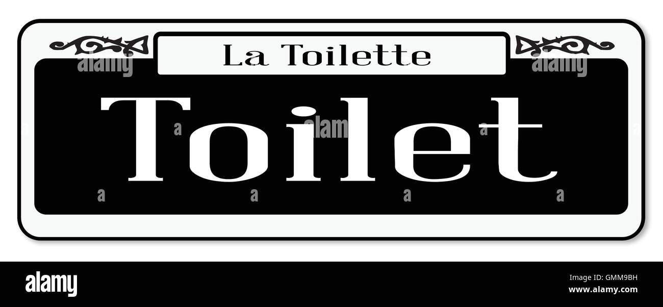 French toilet Imágenes vectoriales de stock Alamy