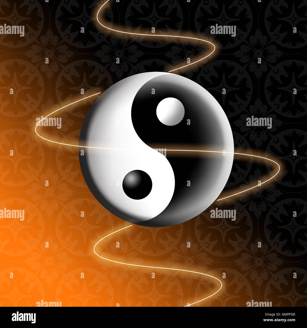 Símbolo de Tao Fotografía de stock Alamy