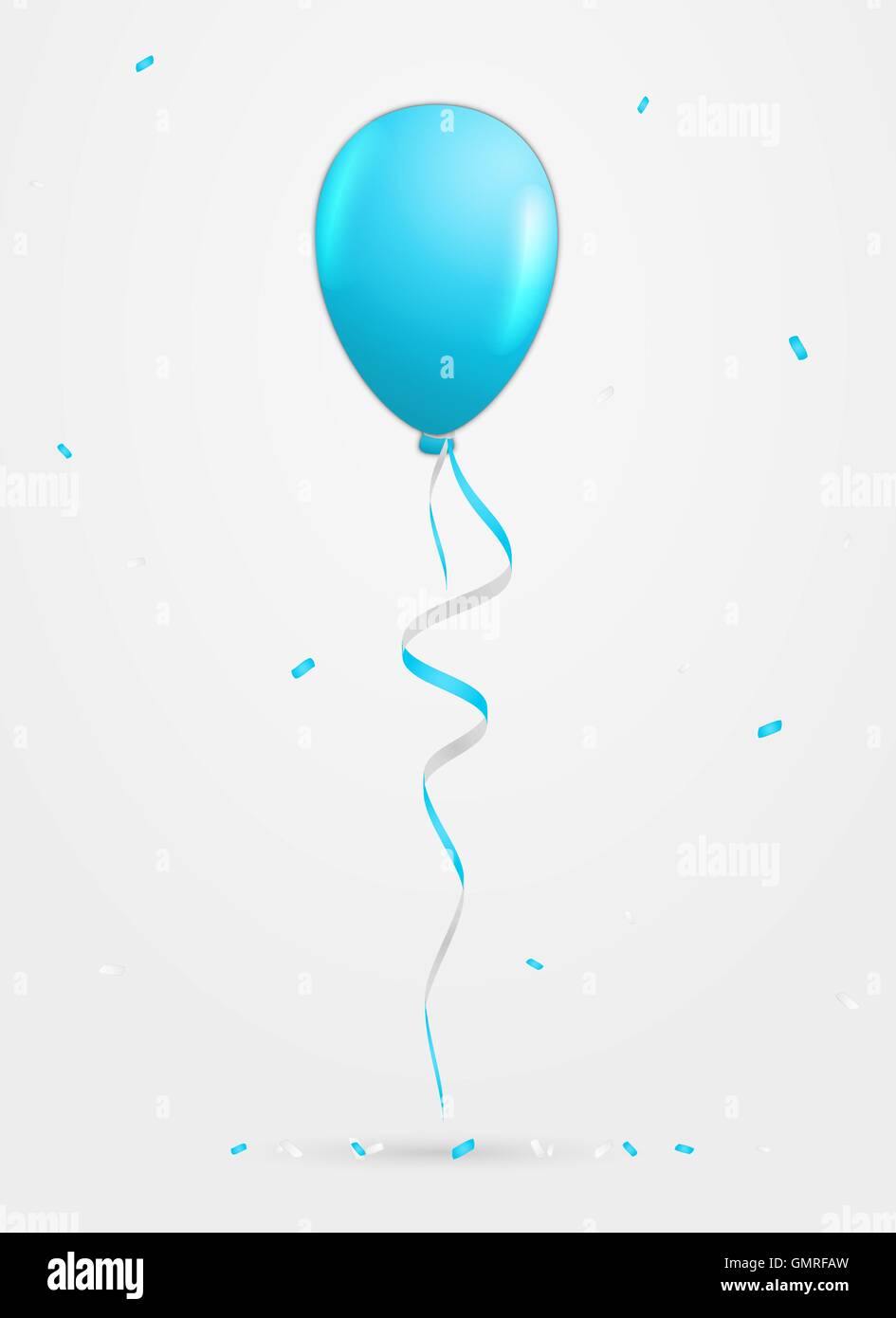 Celebración De Fondo Con Globos Rojos Y Confeti. Ilustración Del Vector.  Ilustraciones svg, vectoriales, clip art vectorizado libre de derechos.  Image 38963177