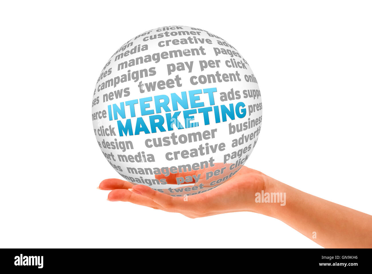 Internet Marketing Foto de stock