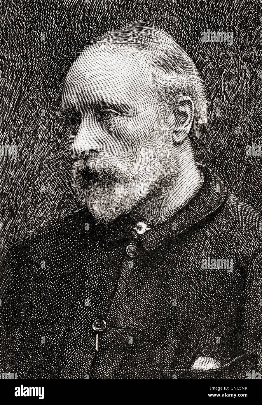 Sir Edward Coley Burne-Jones, 1º Baronet, 1833 - 1898. El artista y diseñador británico. Foto de stock
