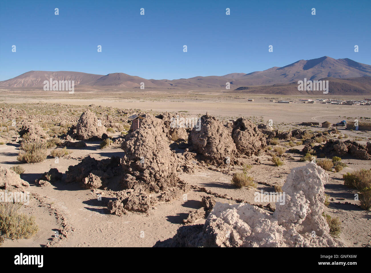 Necrópolis Kawsay Wasy en San Juan del Rosario, Bolivia Fotografía de stock  - Alamy