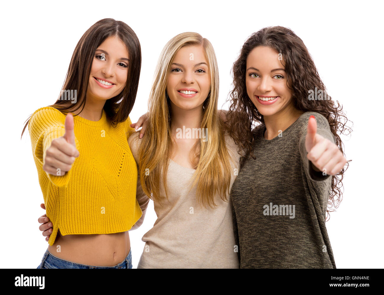 Tres chicas adolescentes fotografías e imágenes de alta resolución - Alamy