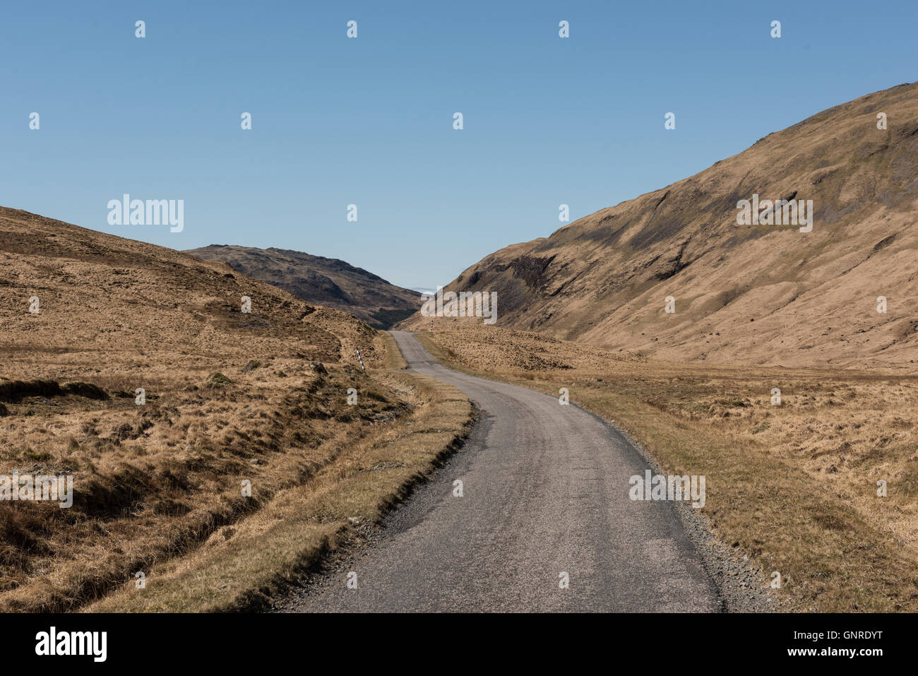 Tobermory, Reino Unido, el paisaje de la isla de Mull, en Escocia Foto de stock