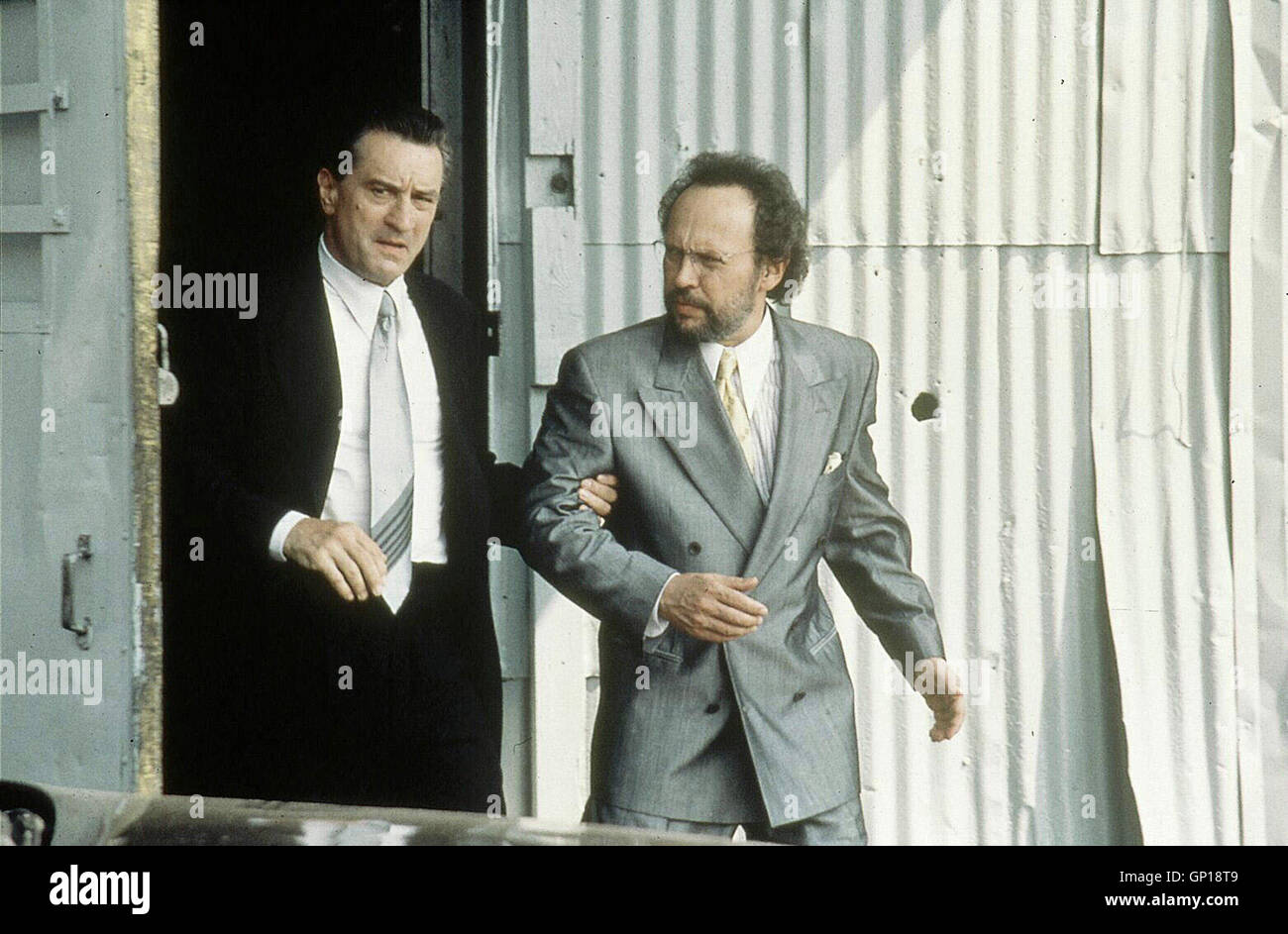 Paul Vitti (Robert De Niro), el Dr. Ben Sobol (Billy Crystal) *** Local Caption *** 1999, analice, Reine Nervensache Foto de stock