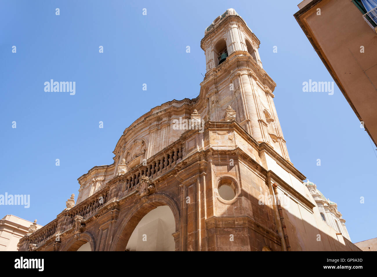 Catedral de San Lorenzo, la Cattedrale di San Lorenzo, Corso Vittorio Emanuele, Trapani, Sicilia Catedral de San Lorenzo, la Cattedrale di San Lorenzo, Corso Vittorio Emanuele, Trapani, Sicilia