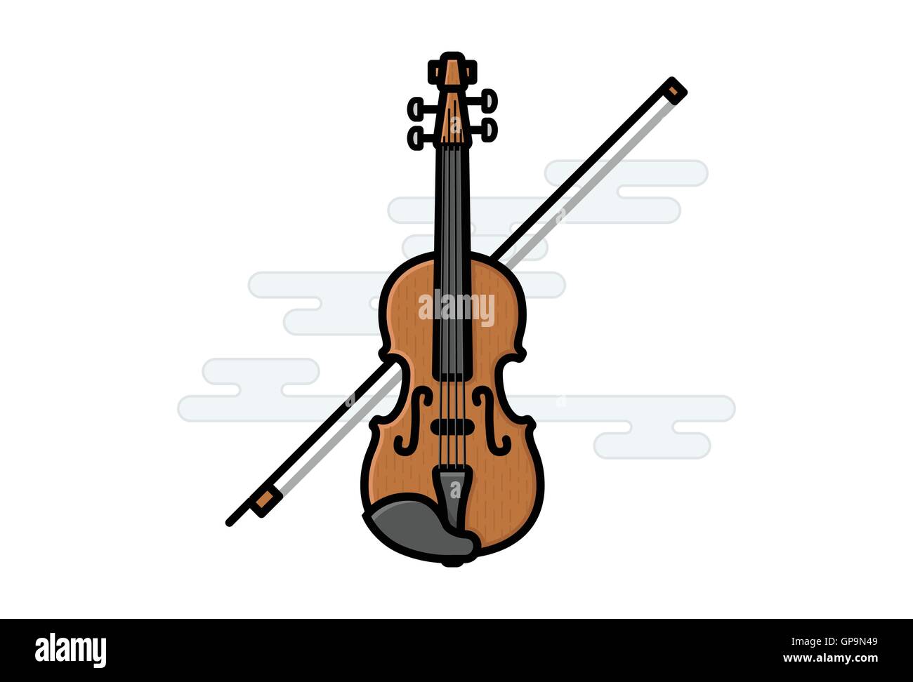 Violinista, las cuerdas de un violín, música de violines, arco de violín,  violín, violines, instrumentos Imagen Vector de stock - Alamy