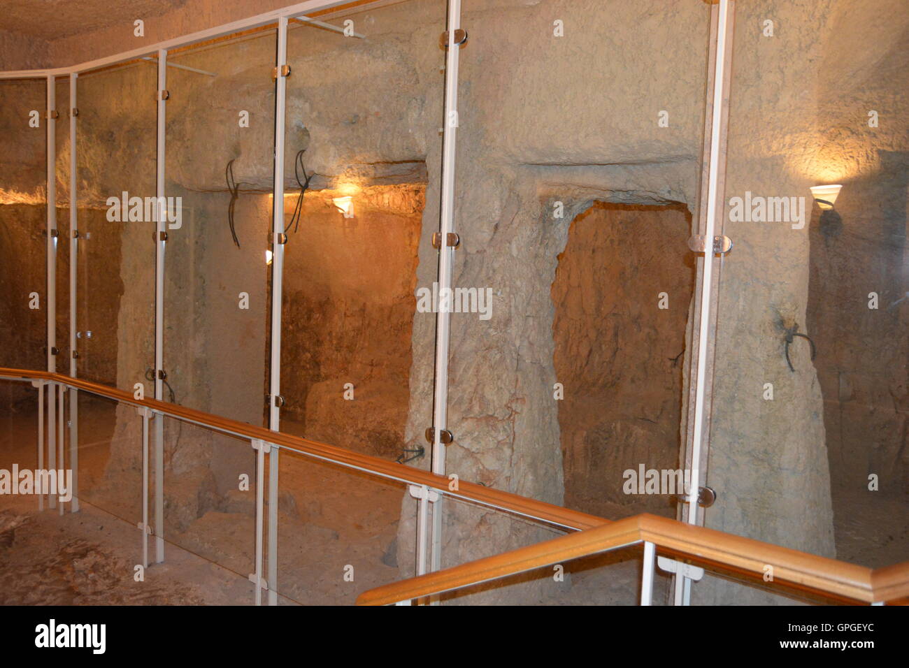 Iglesia de San Pedro en Gallicantu, Jerusalem, Israel Fotografía de