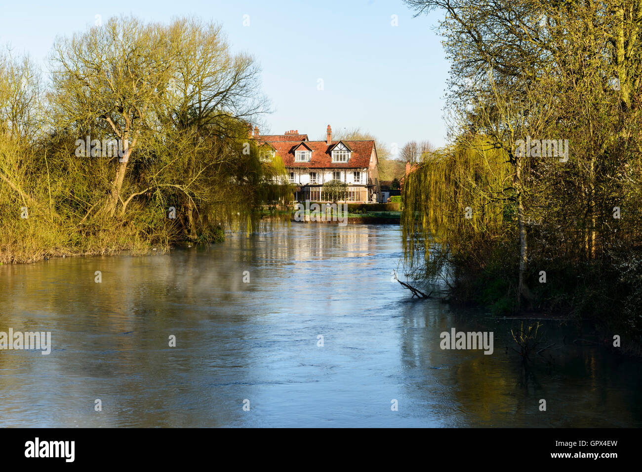 The french horn at sonning fotografías e imágenes de alta resolución