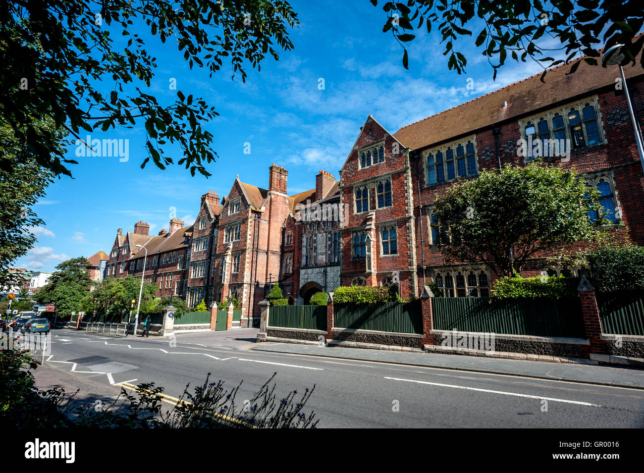 Escuela de pago independiente Brighton College Foto de stock