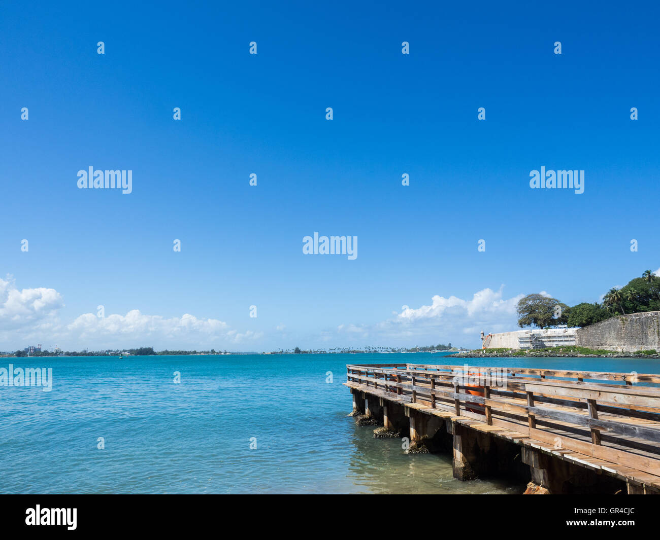 El Viejo San Juan de Puerto Rico Foto de stock