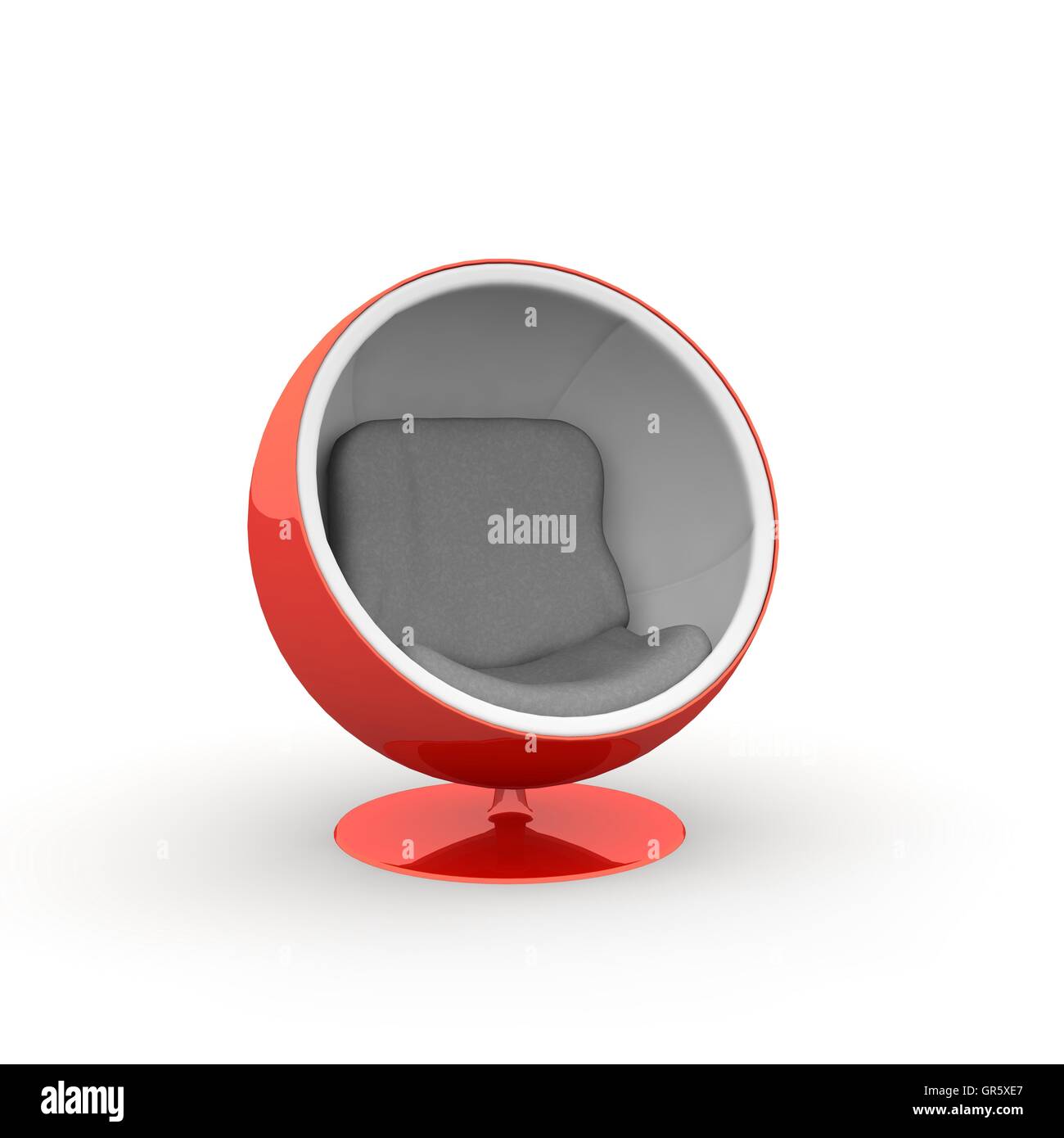 rojo de asiento de bola Fotografía de stock - Alamy