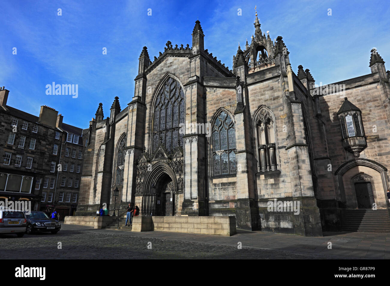 Escocia, Edimburgo, Saint Giles Kathedrale, también de alta Kirk de Edimburgo Foto de stock
