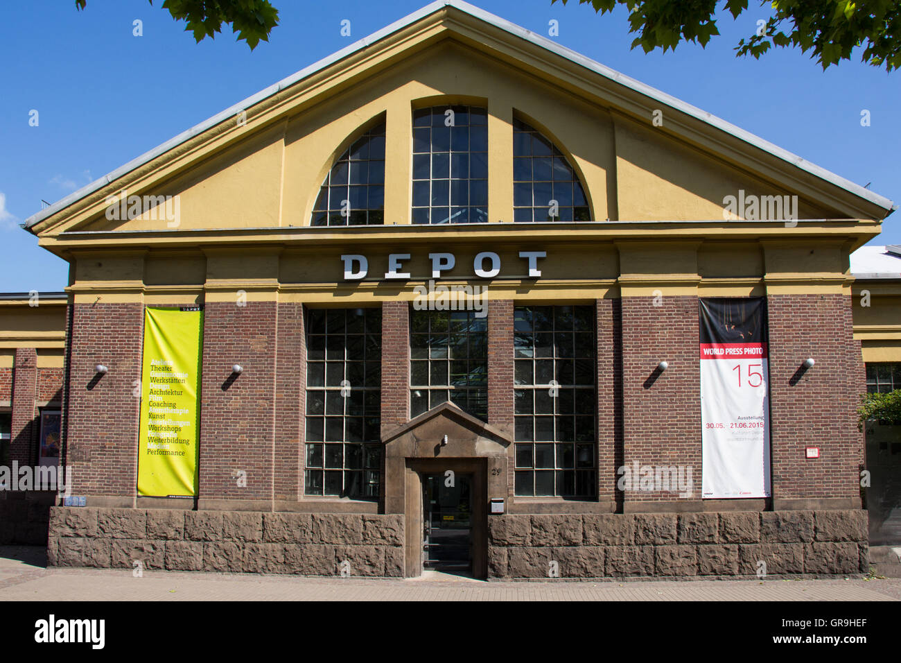 Sitio cultural Depot Dortmund Foto de stock