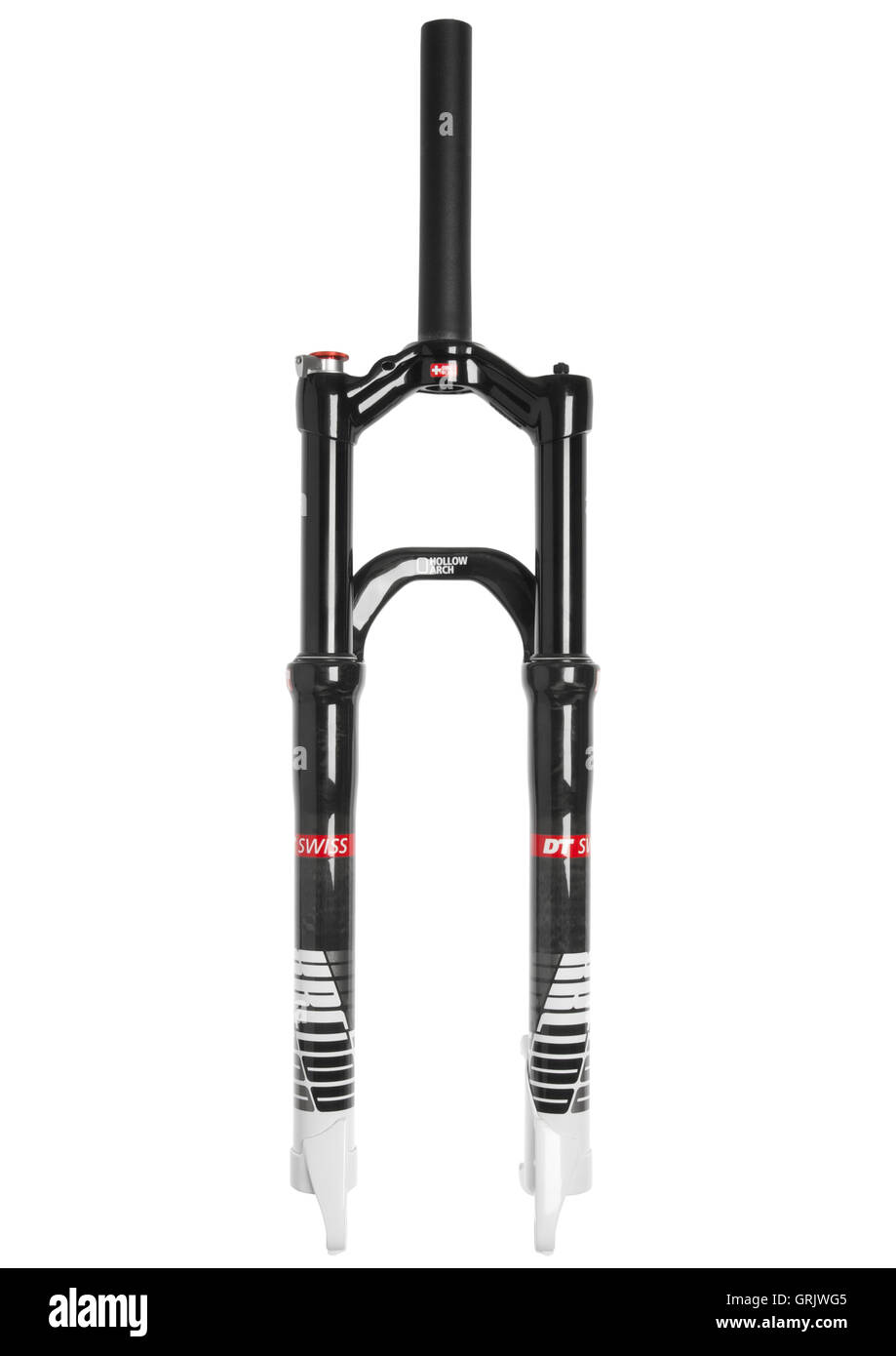 DT Swiss XCR 100 Single Shot horquillas suspensiones sobre fondo blanco  Fotografía de stock - Alamy