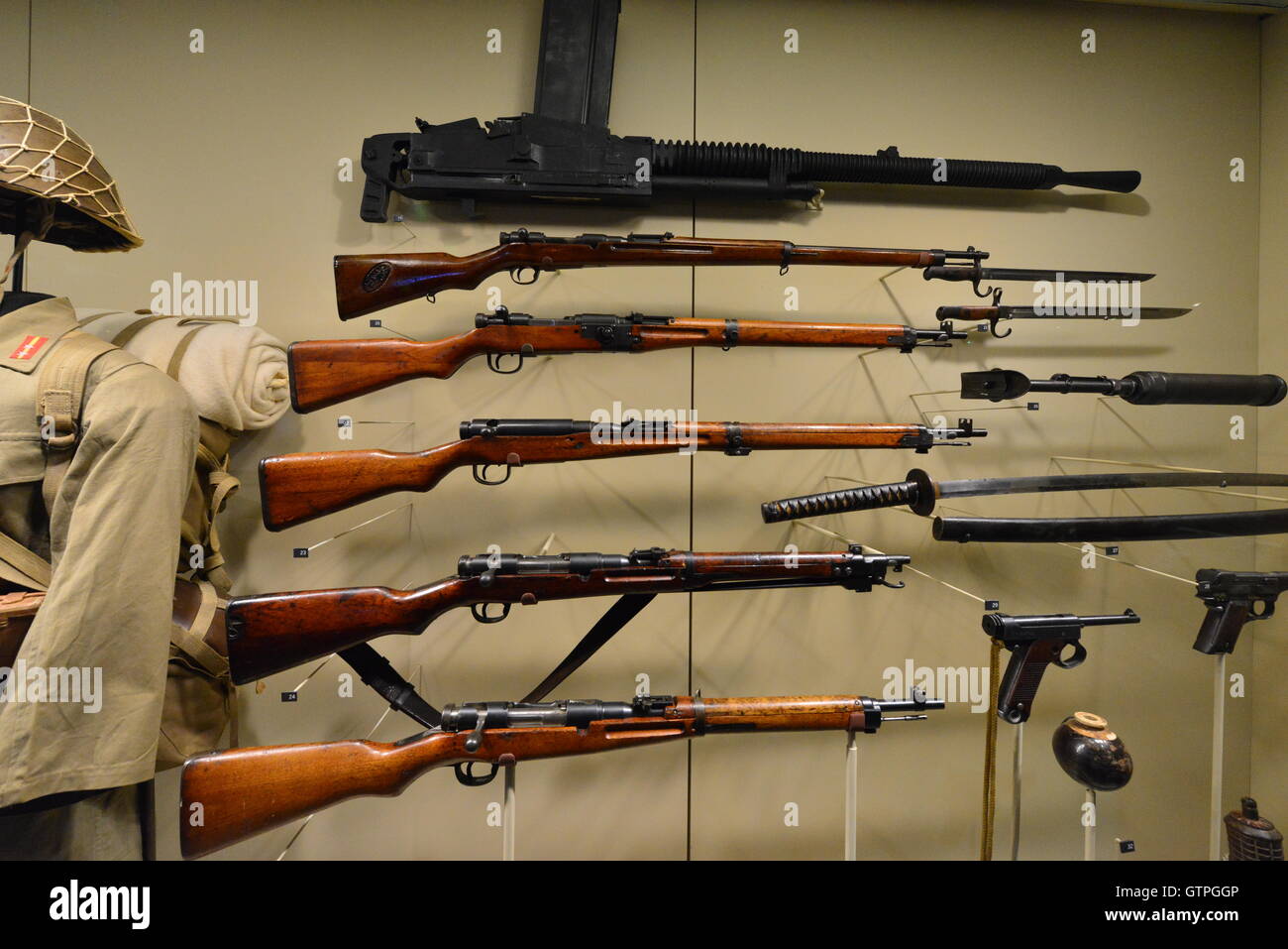 Colección de Armas de la Segunda Guerra Mundial Fotografía de stock - Alamy