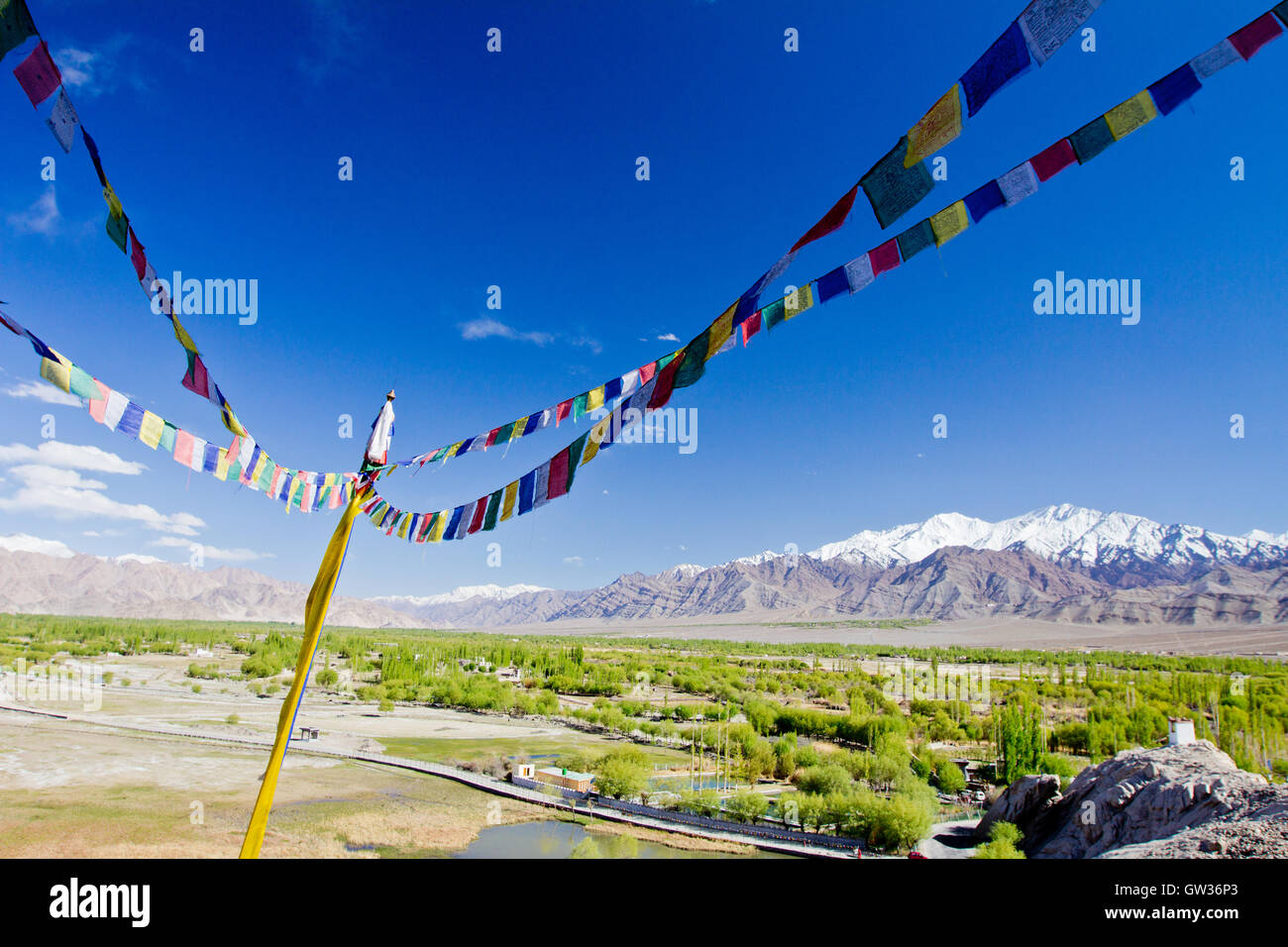 Vista de Cachemira Foto de stock
