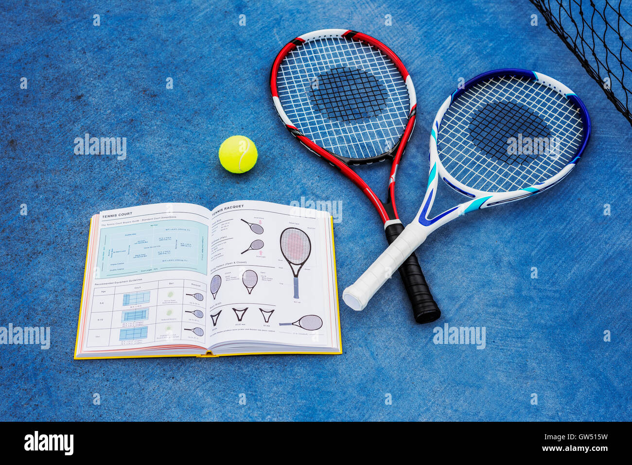 Equipo de Tenis Deporte concepto de ocio Fotografía de stock - Alamy