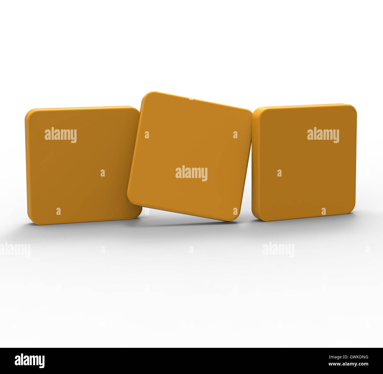 Tres Mosaicos En Blanco Mostrar Copyspace Para 3 Carta De Word