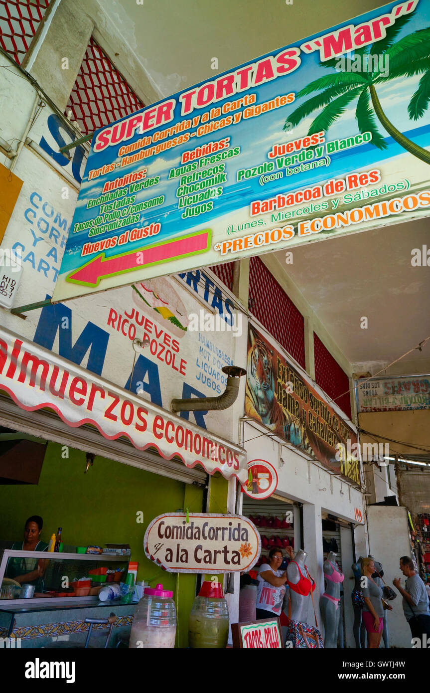 Restaurante Mexicano Local De Negocios En Acapulco Mexico Fotografia De Stock Alamy