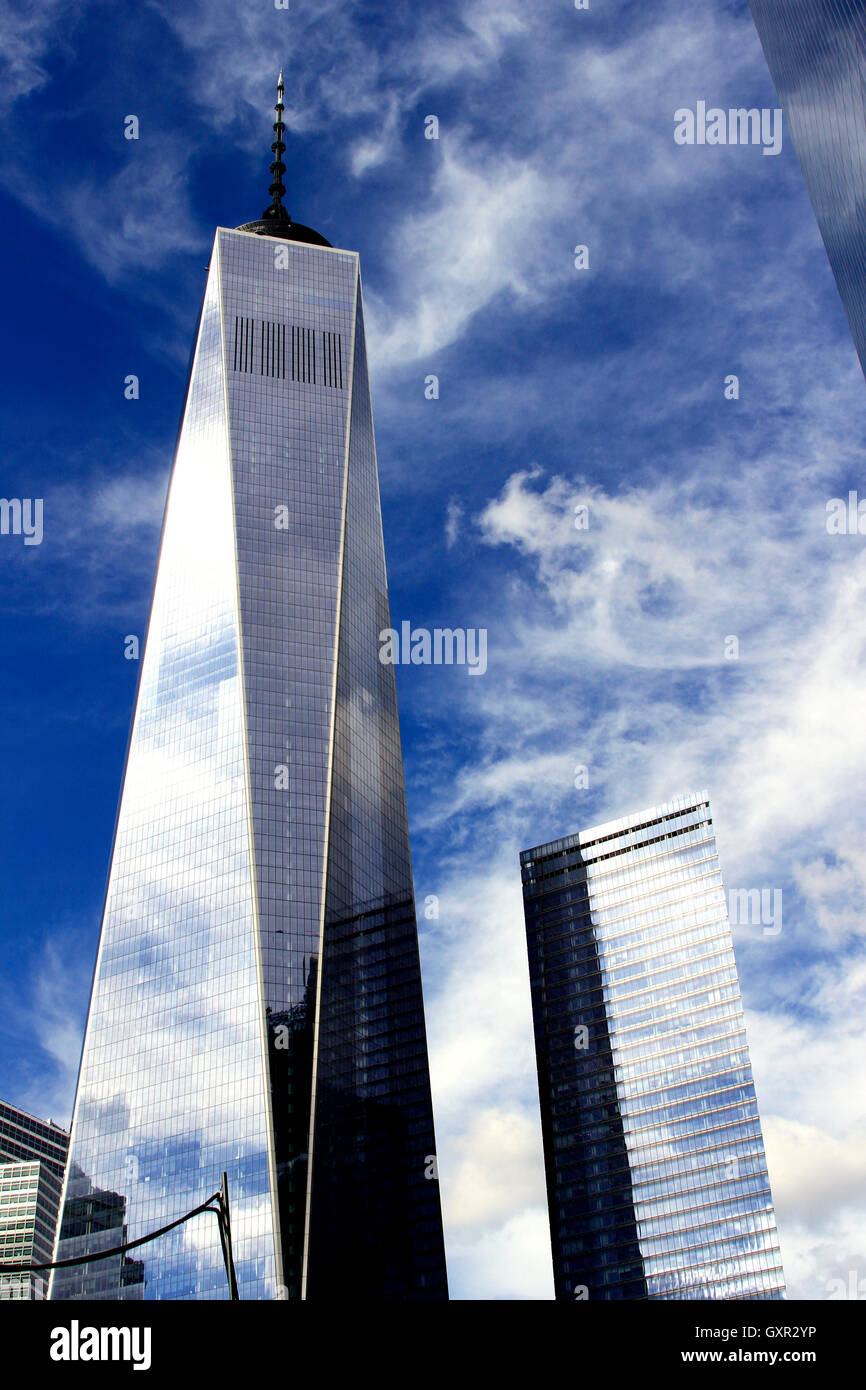 El One World Trade Center de Nueva York Foto de stock