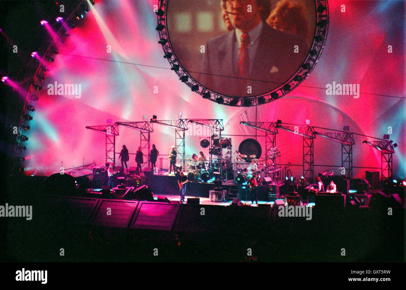 Pink Floyd Live at Earls Court, Londres, Gran Bretaña - Octubre de 1994. Foto de stock