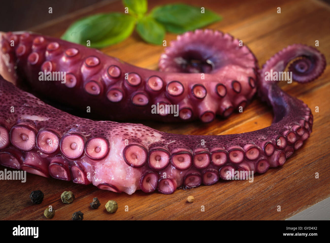 Pulpo cocido delicioso