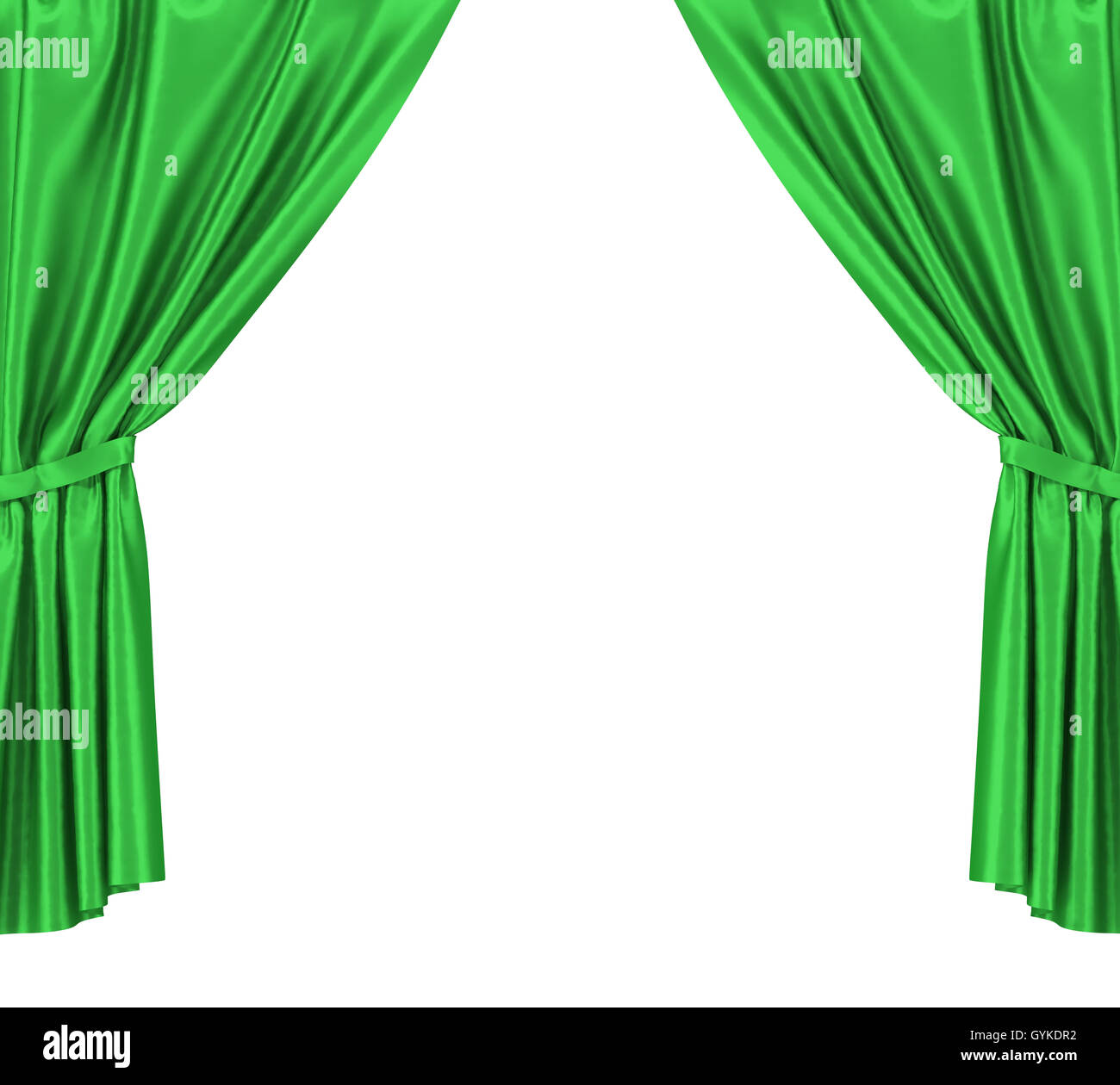 La cortina verde oscuro cerrada en: vector de stock (libre de regalías)  2273815433