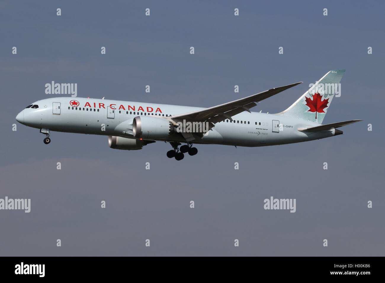 AIR CANADA 787 Foto de stock