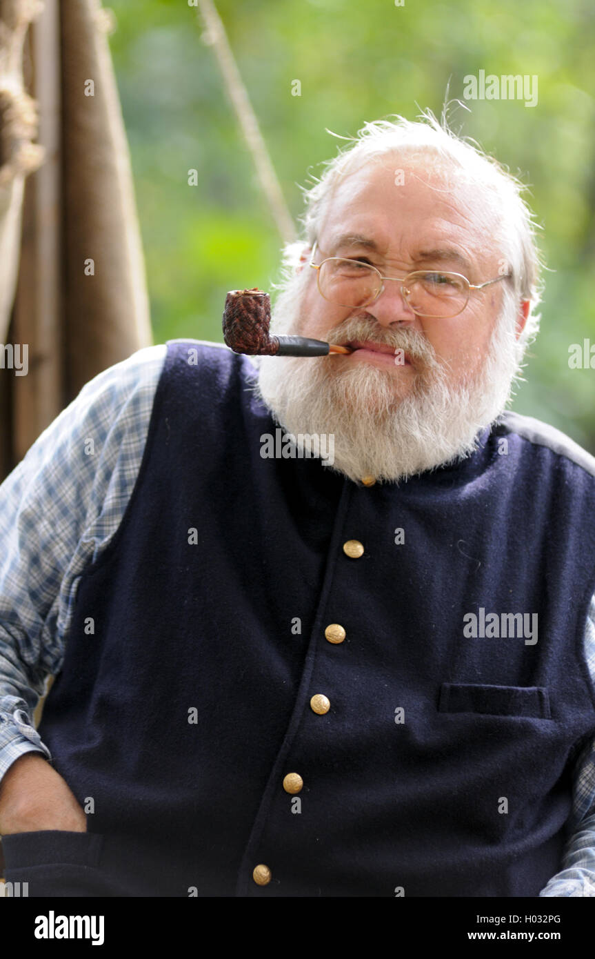 Recreación del período americano pionero Fotografía de stock Alamy