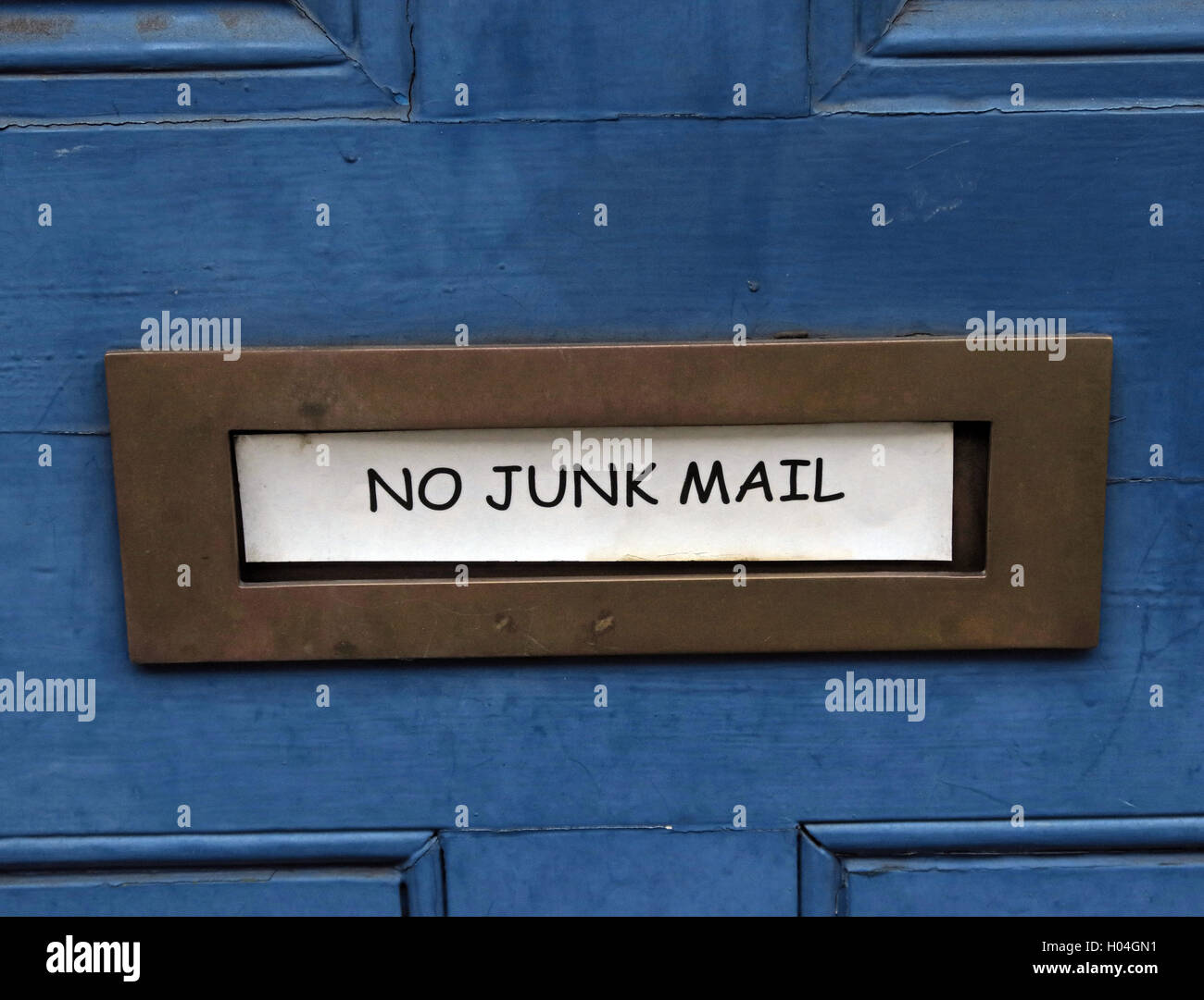 Por favor correo basura no directo, en mi buzón Fotografía de stock - Alamy