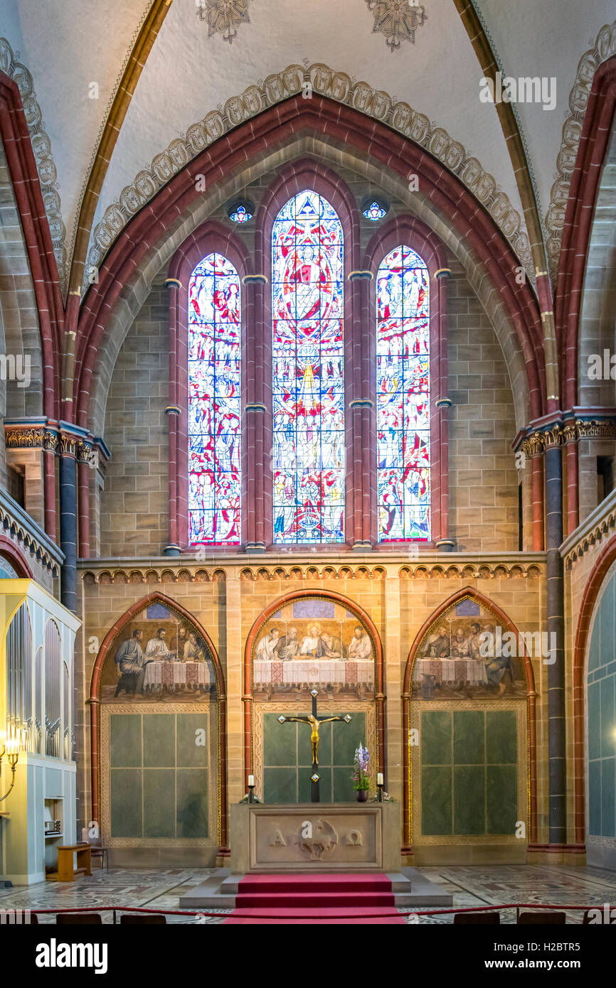 Altar de la Catedral de San Pedro, Bremen, Alemania Foto de stock