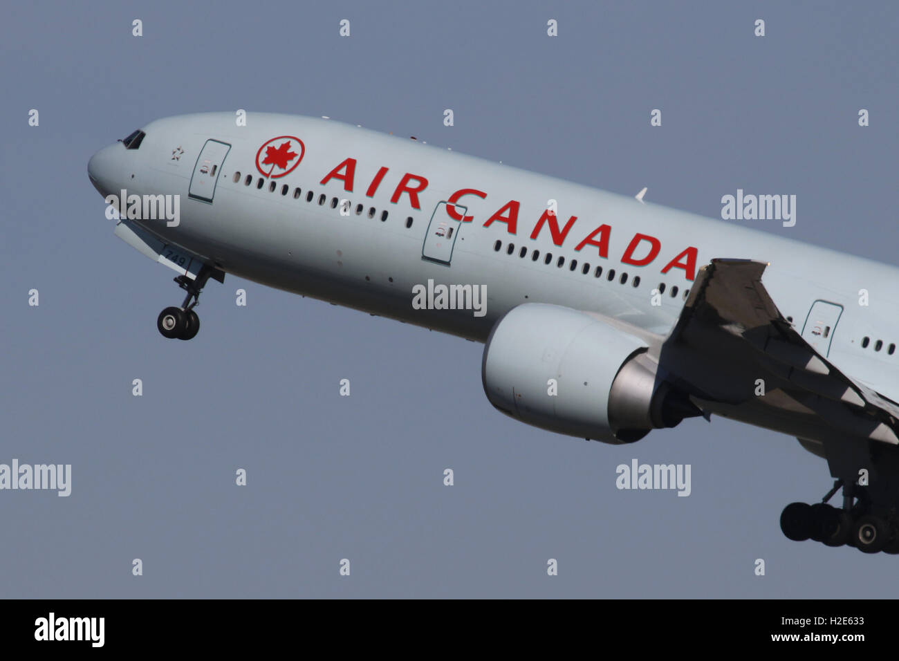 AIR CANADA 777 Foto de stock