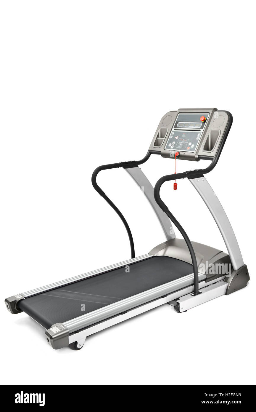 Equipamiento de gimnasio, máquina giratoria para ejercicios de cardio Foto de stock