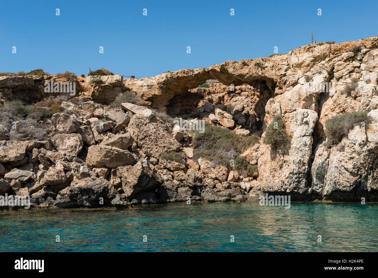 Cape Greko, Chipre Foto de stock