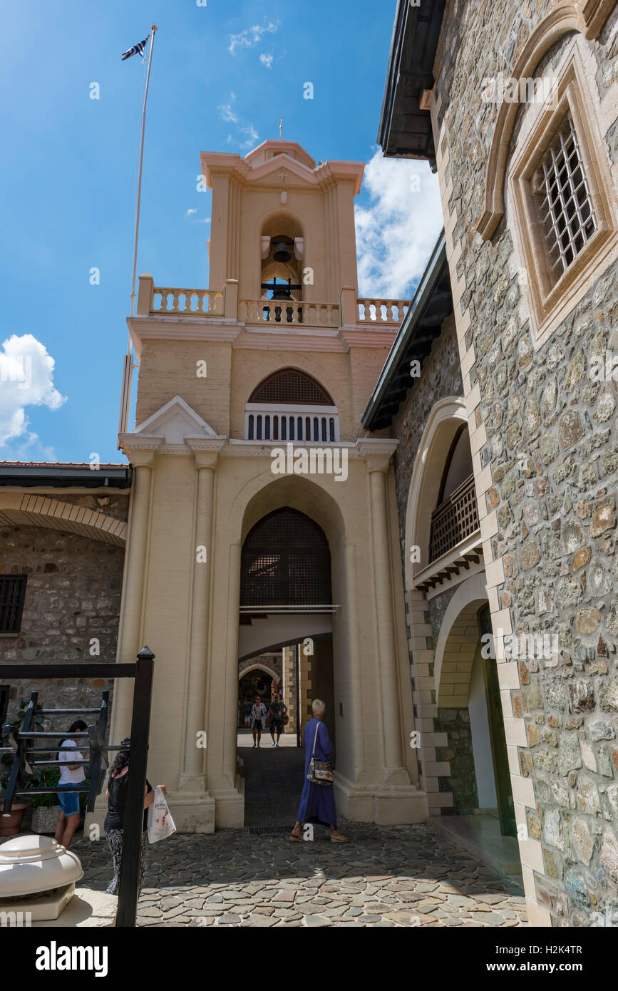 Monasterio Kykkos, Chipre Foto de stock