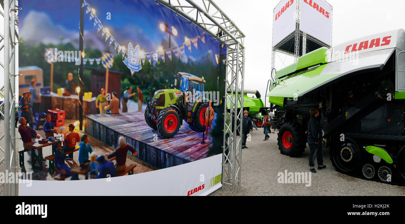 Feria de Agricultura de Baviera 2016 Munich Alemania Europa Foto de stock