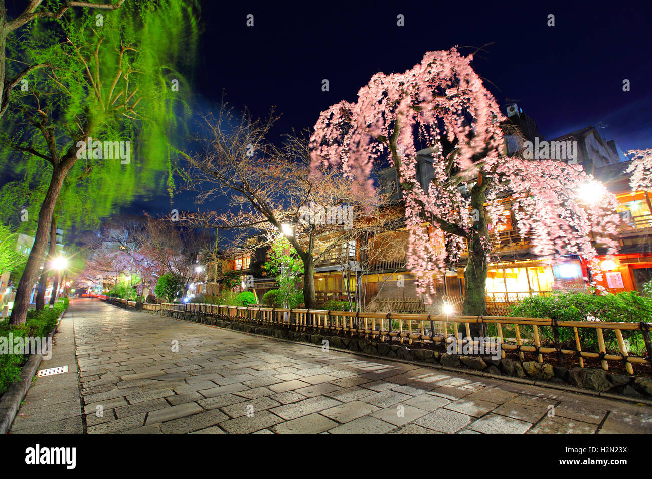 Gion en Kyoto Foto de stock