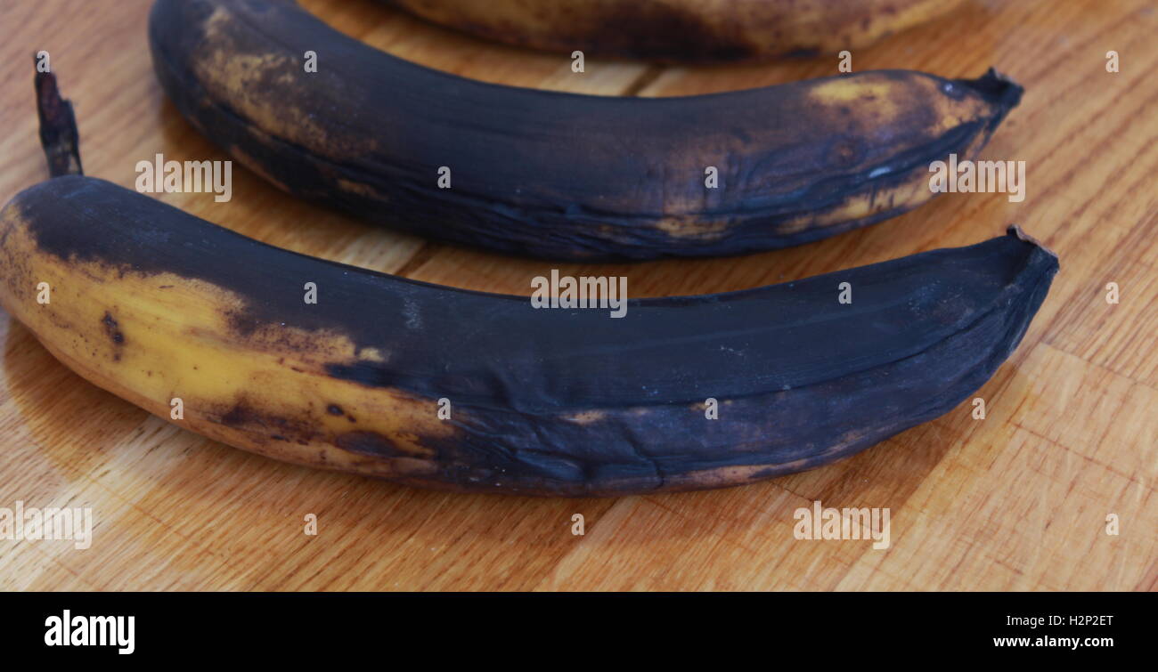 Banana en diferentes etapas de Fotografía de stock Alamy