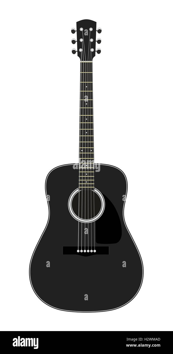 Juguete de la guitarra ilustración del vector. Ilustración de objeto -  96282239