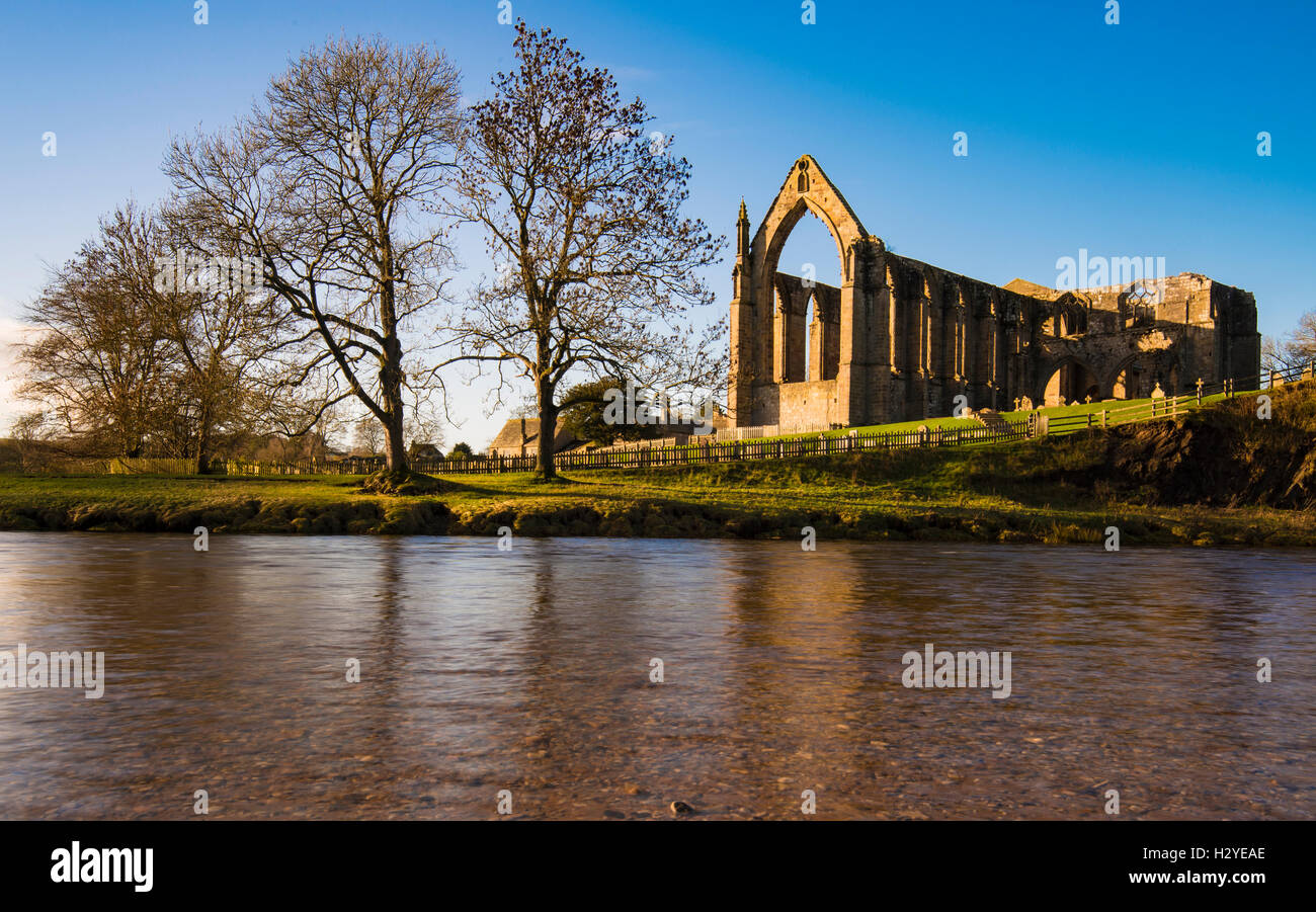 Bolton Abbey Yorkshire Dales Foto de stock