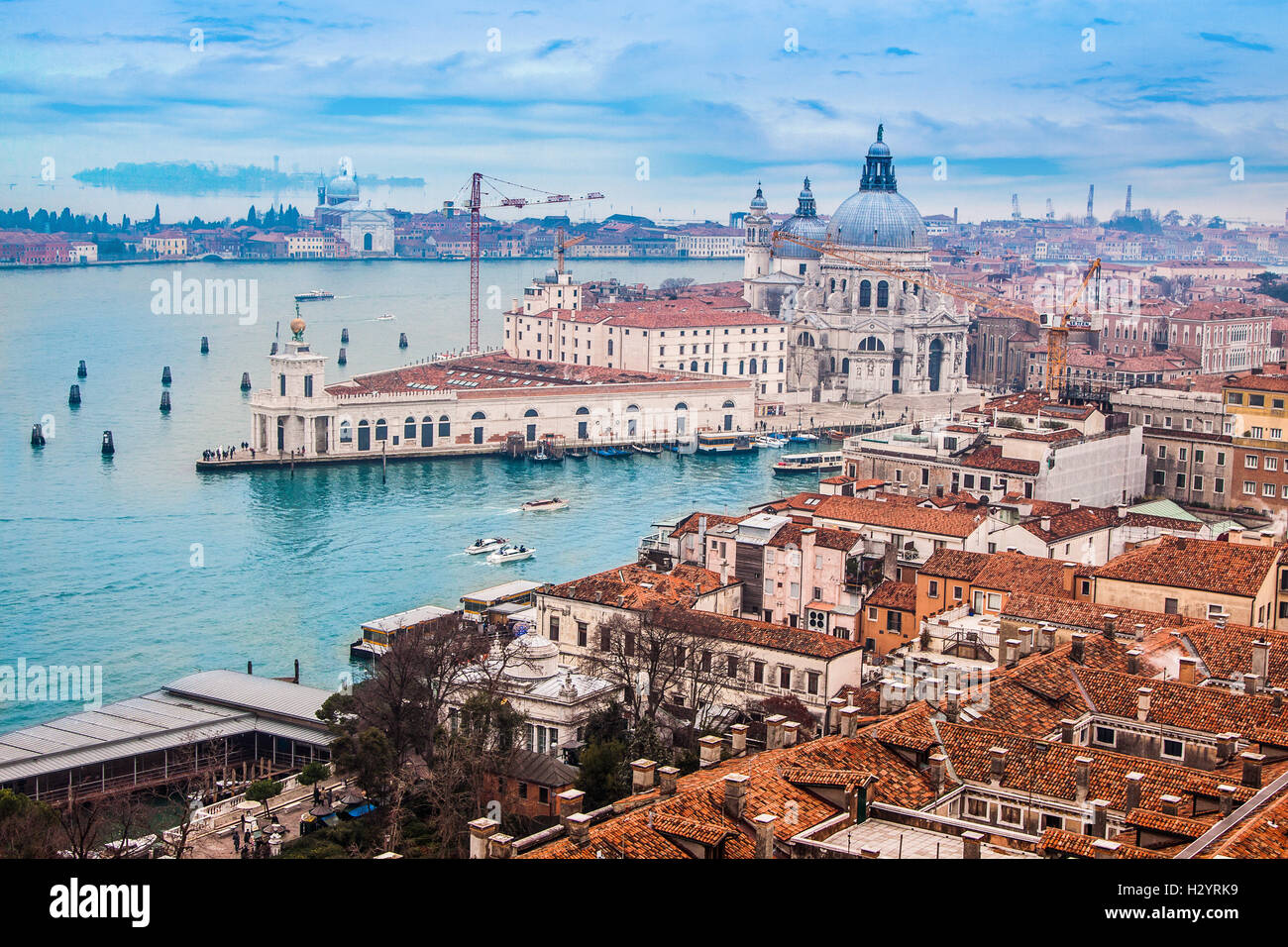 Venecia Desde El Aire Fotografia De Stock Alamy