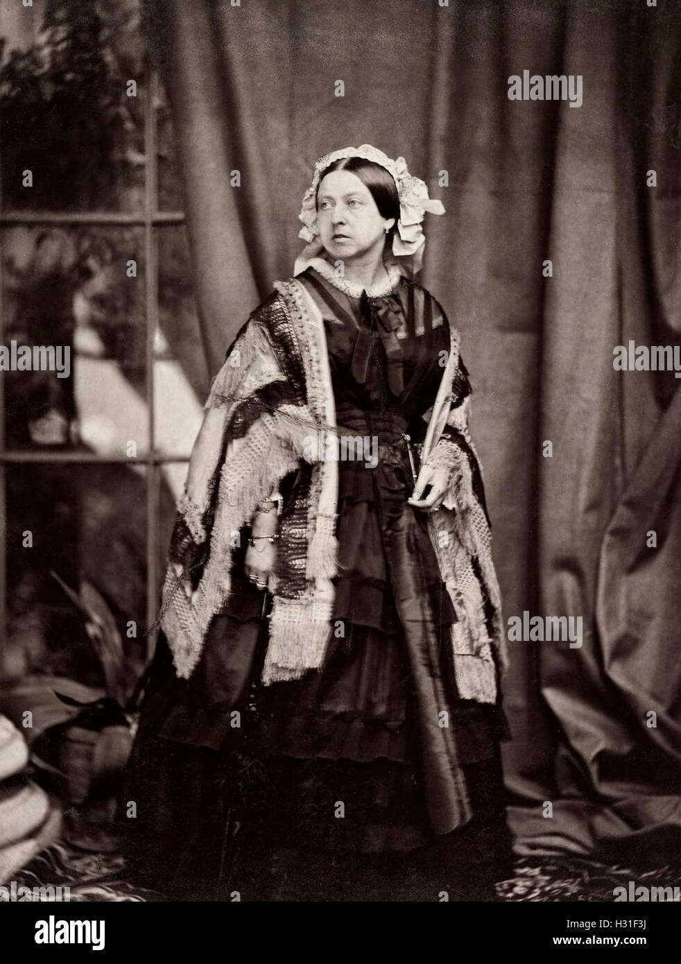La reina Victoria, circa 1860 Foto de stock