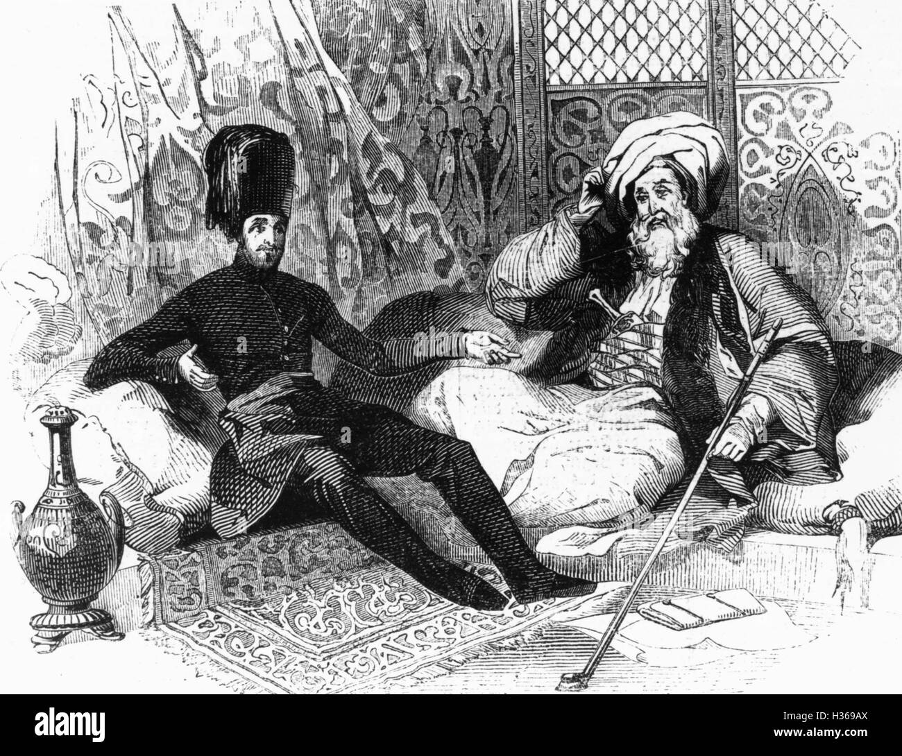 Abdul Mejid, 1844 Foto de stock
