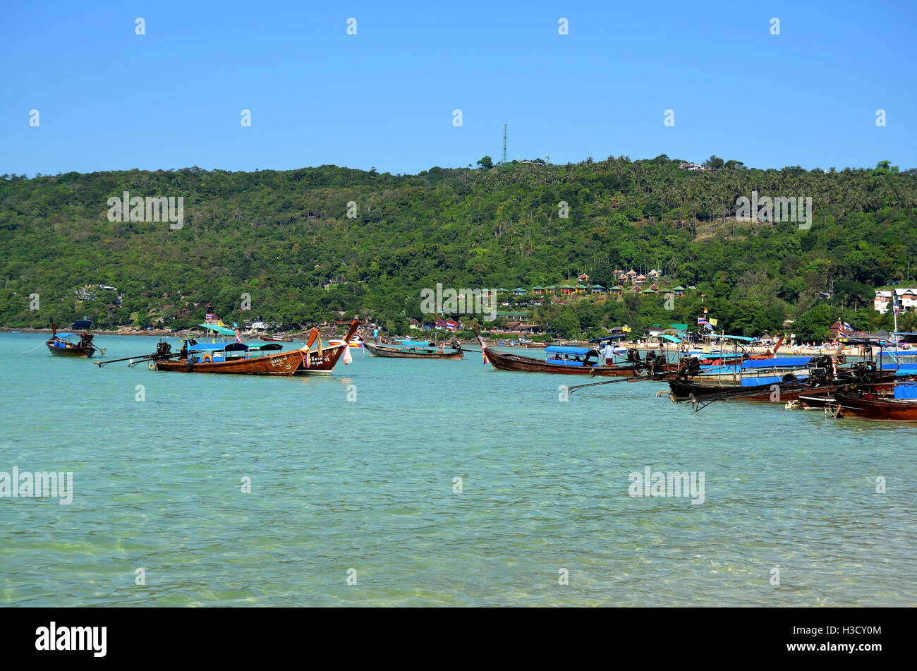 Bahía de Koh Phi Phi Don, Tailandia Foto de stock